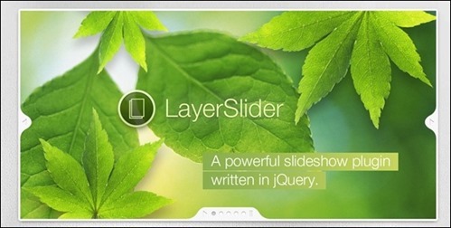 LayerSlider WP - The WordPress Parallax Slider
