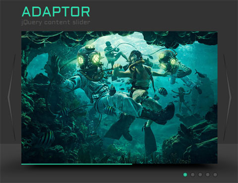 Adaptor - jQuery 3D Image Slider