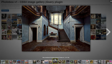 Photobox - jQuery Image Gallery