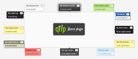 qTip2 - jQuery Tooltip Plugin