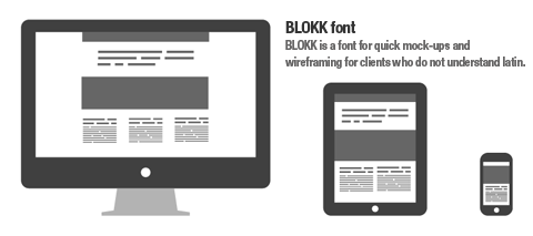 BLOKK Font