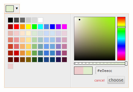 Spectrum - jQuery Colorpicker