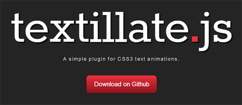 Textillate.js