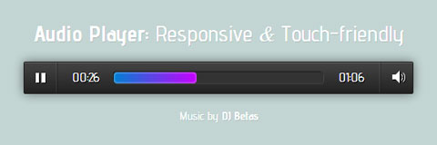 jQuery HTML5 Audio Player