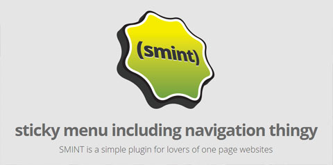 jQuery Sticky Menu - Smint