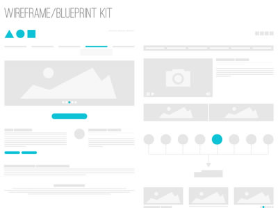 Wireframe / Blueprint Kit