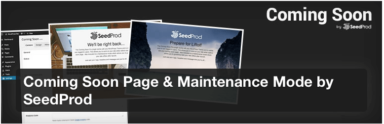 WordPress Coming Soon Page & Maintenance Mode by SeedProd