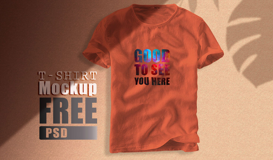 Download Realistic T-shirt Mockup Free Download - Master Script