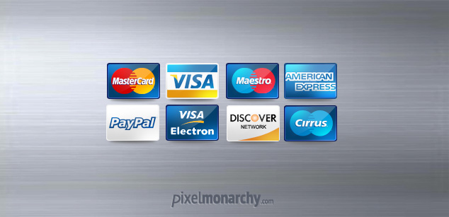 Credit / Debit Card Icons